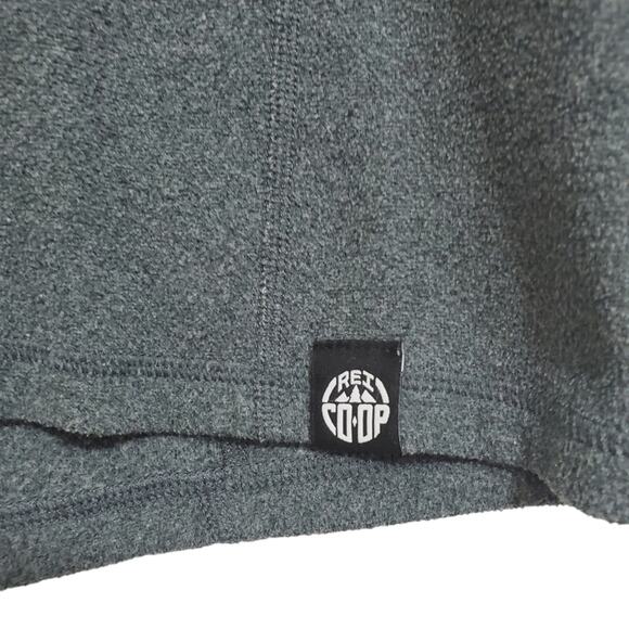 REI | Co-Op 1/4 Zip Pullover Lightweight Fleece Jacket Sweater - Picture 4 of 8